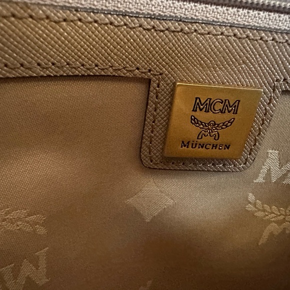 MCM Nuovo Purple Leather Satchel - Picture 7 of 10